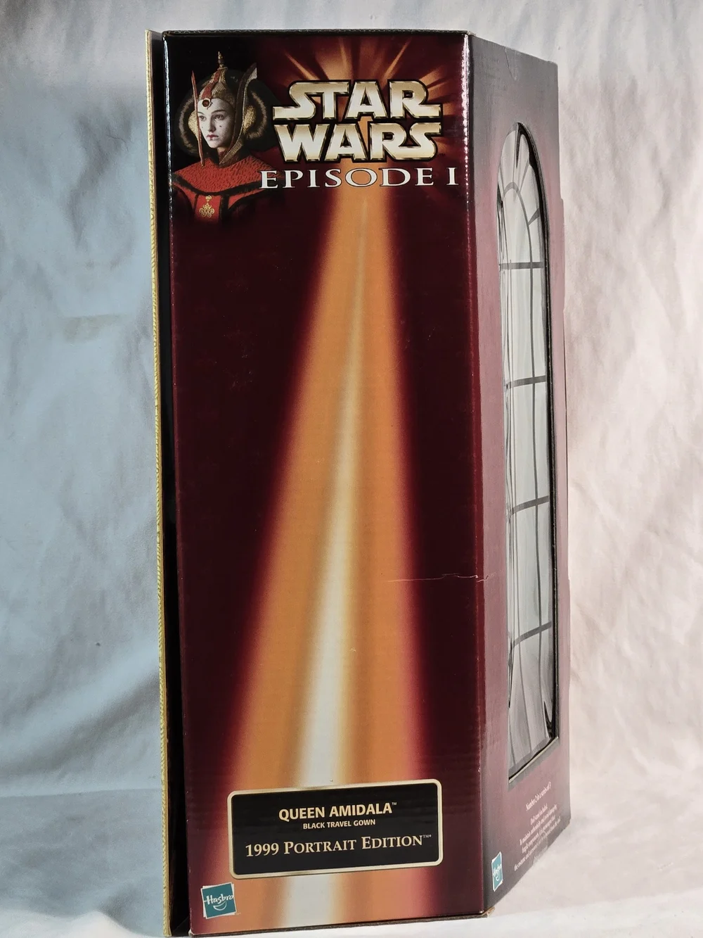 Vintage Star Wars Queen Amidala Black Travel Gown 1999 Doll NIB